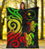 Chuuk Micronesian Premium Blanket - Reggae Tentacle Turtle - Polynesian Pride