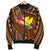 Hawaii Kanaka Maoli Men's Bomber Jacket - Polynesian Hook And Hibiscus - Polynesian Pride