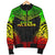 Cook Islands Polynesian Chief Men's Bomber Jacket - Reggae Version - Polynesian Pride