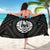 Tahiti Sarong - Tahiti Seal In Polynesian Tattoo Style (Black) - Polynesian Pride