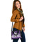 Maori Manaia The Blue Sea Shoulder Handbag, Purple - Polynesian Pride