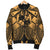 Tonga Polynesian Men's Bomber Jacket - Tonga Gold Seal Polynesian Tattoo - Polynesian Pride