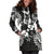 Tonga Polynesian Hoodie Dress Map Black - Polynesian Pride