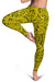 Polynesian Culture Yellow Hawaii Women's Leggings AH - Polynesian Pride