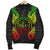 Palau Polynesian Men's Bomber Jacket Map Reggae - Polynesian Pride