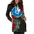 Yap Hoodie Dress - Yap Flag Hibiscus - Polynesian Pride