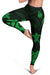 New Caledonia Women's Leggings - Green Tentacle Turtle - Polynesian Pride