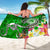 FSM Sarong - Turtle Plumeria (Green) - Polynesian Pride