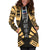 Samoa Hoodie Dress - Polynesian Tattoo Gold - Polynesian Pride