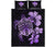 Hawaiian Kanaka Hibiscus Plumeria Mix Polynesian Turtle Quilt Bed Set Violet AH Violet - Polynesian Pride