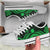 Nauru Low Top Canvas Shoes - Green Tentacle Turtle - Polynesian Pride