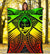 Guam Polynesian Premium Blanket - Guam Reggae Seal with Polynesian Tattoo - Polynesian Pride