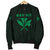 Hawaii Kanaka Polynesian Women's Bomber Jacket Green - Polynesian Pride