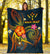 Kosrae Polynesian Personalised Premium Blanket - Legend of Kosrae (Blue) - Polynesian Pride