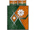 Marshall Islands Quilt Bed Set - Kwajalein Atoll Marshall Islands Flag with Polynesian Patterns - Polynesian Pride