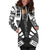 Tokelau Hoodie Dress - Polynesian Tattoo Black - Polynesian Pride