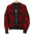 New Caledonia Men Bomber Jackets - Polynesian Tattoo Red - Polynesian Pride