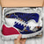 American Samoa Sneakers - Eagle Style Polynesian Patterns - Polynesian Pride