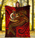 Vanuatu Polynesian Premium Blanket - Red Shark Polynesian Tattoo - Polynesian Pride