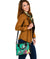 Hawaii Polynesian Shoulder Handbag - Hawaii Seal With Turtle Plumeria (Turquoise) - Polynesian Pride