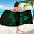 Hawaii Shark Green Polynesian Sarong - Polynesian Pride