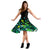 Hawaii Palm Green Midi Dress - Polynesian Pride