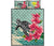 Hawaii Quilt Bed Set - Hawaii Turtles With Plumeria Classic Quilt Bed Set Art - Polynesian Pride