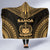 Samoa Polynesian Chief Hooded Blanket - Gold Version - Polynesian Pride