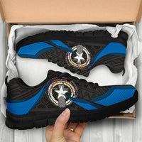 Northern Mariana Islands Sneakers - Northern Mariana Islands Spirit White - Polynesian Pride