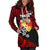 Mate Ma'a Tonga Rugby Women's Hoodie Dress Polynesian Unique Vibes - Red - Polynesian Pride