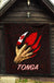 Tonga Premium Quilt - Tonga In Me (Red) - Polynesian Pride