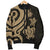 New Caledonia Men's Bomber Jacket - Gold Tentacle Turtle - Polynesian Pride