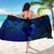 Palau Sarong - Turtle Hibiscus Pattern Blue - Polynesian Pride