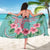 Hawaii Tropical Hibiscus Turtle Mint Style - Sarong AH - Polynesian Pride