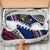 American Samoa Sneakers - Warrior Style Polynesian Pattern - Polynesian Pride