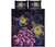 Hawaii Galaxy Turtle Hibiscus Quilt Bed Set Art - Polynesian Pride