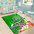 Tahiti Area Rug - Turtle Plumeria (Green) - Polynesian Pride