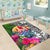 Tahiti Area Rug - Turtle Plumeria Banana Leaf - Polynesian Pride