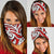 New Zealand Maori Tribal Ornament Bandana - Red - Polynesian Pride