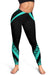 Hawaii Polynesian Leggings - Circle Style Turquoise - Polynesian Pride