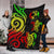 Tonga Polynesian Premium Blanket - Reggae Tentacle Turtle - Polynesian Pride