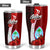 Guam Polynesian Tumbler - Coat Of Arm With Hibiscus - Polynesian Pride