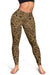 Polynesian Culture Gold Hawaii Women's Leggings AH - Polynesian Pride