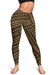 Polynesian Nation Gold Hawaii Women's Leggings AH - Polynesian Pride