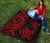 Northern Mariana Premium Quilt - Red Tentacle Turtle - Polynesian Pride