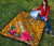 Hawaii Premium Quilt - Kanaka Maoli With Hibiscus On Polynesian Patterns (YELLOW) - Polynesian Pride