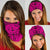 Hawaiian Polynesian Tatau Turtle Pink Bandana 3 - Pack - Polynesian Pride