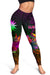 Nauru Women's Leggings - Summer Hibiscus - Polynesian Pride