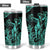 Hawaii Polynesian Tumbler - Hula Girl Neon Blue - Polynesian Pride