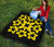 Hawaiian Premium Quilt Royal Pattern - Black And Yellow - A1 Style - Polynesian Pride